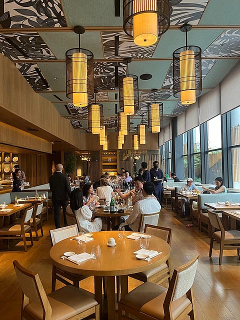 Nobu serves signatures like Yellowtail Jalapeno, Toro Tartare, etc.